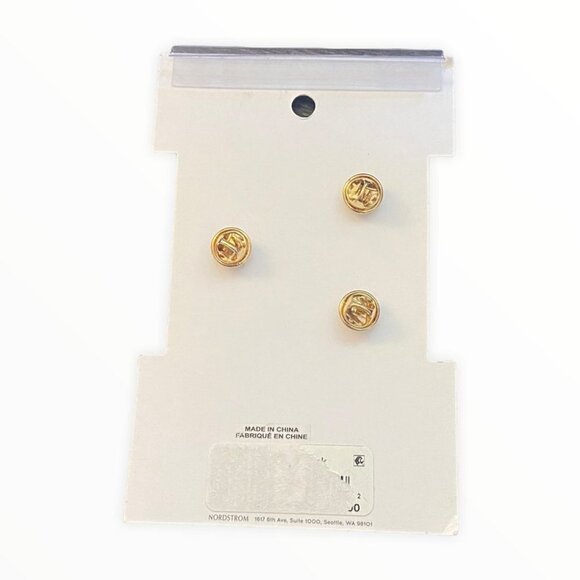 NWT Nordstrom BP Go Girl Pins Set of Three Positive Rainbow Heart New With Tags - Picture 3 of 3